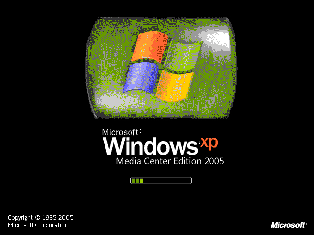 Windows XP 2005 Media Center