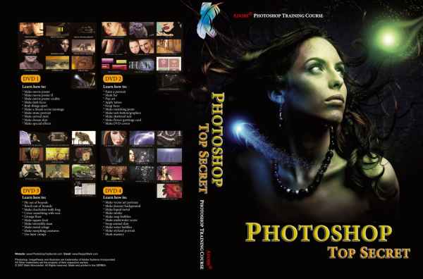 Photoshop Top Secret - Photoshop Eğitim Seti 5 DVD İndir